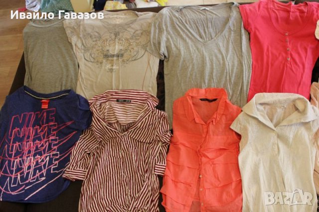 Над 130 броя дамски дрехи - Benetton, Nike, Gap ,Zara, US P, снимка 3 - Други - 24192375