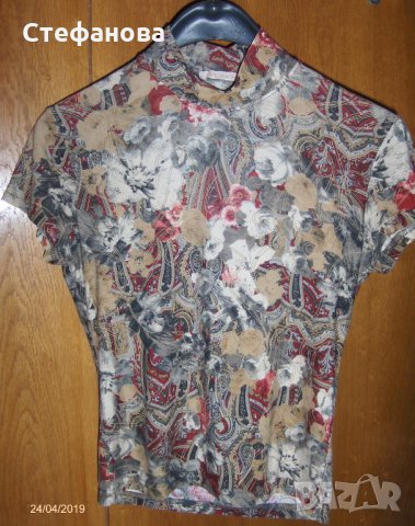 Дамска блуза, снимка 2 - Тениски - 25148407