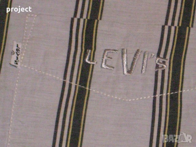 Оригинална  Риза LEVI'S 100% памук размер S, снимка 5 - Ризи - 24097715