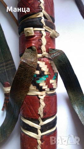 Африкански колчан за стрели, снимка 6 - Антикварни и старинни предмети - 23901175