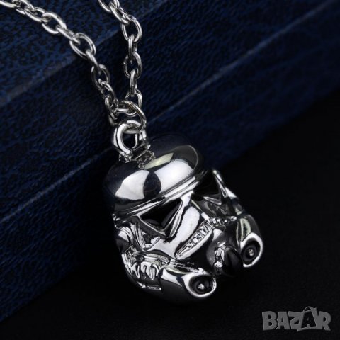 ✨ 🚀Star Wars - Storm Trooper - Черна Маска - колие (Healm), снимка 9 - Колиета, медальони, синджири - 21665179