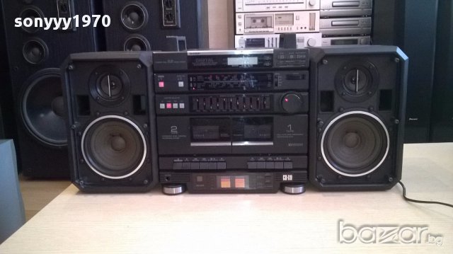 Sharp cd-x9g-голям двукасетъчен-внос швеицария, снимка 5 - Ресийвъри, усилватели, смесителни пултове - 14416490