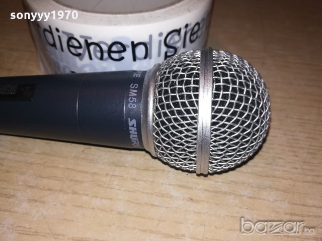 shure sm58 profi mic-внос швеицария, снимка 10 - Микрофони - 20399518