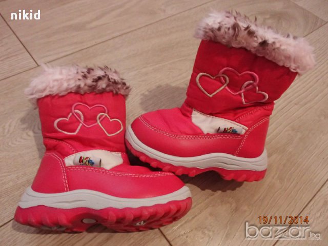 детски розови ботуши 23 номер, снимка 2 - Детски боти и ботуши - 8947314