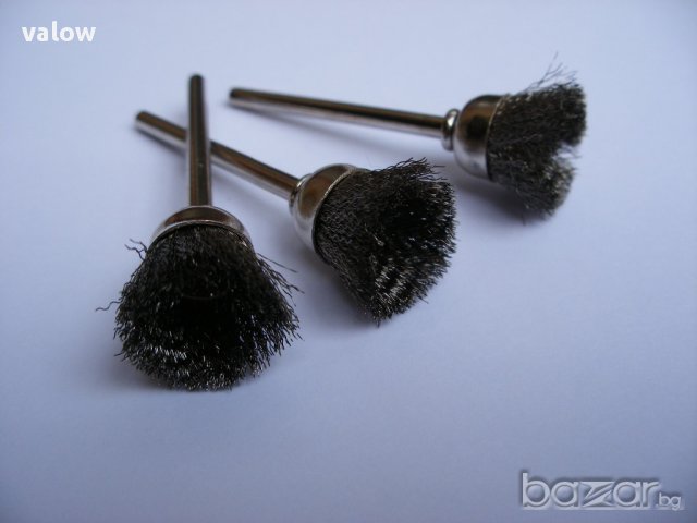  Четка четки телена телени за Дремел Dremel бормашина, снимка 8 - Бормашини - 9650631