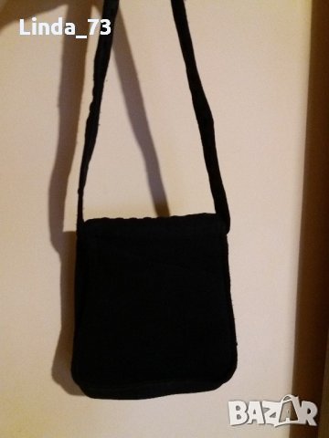Дам.чанта-/неопрен/-"ATOM BAGS"-черна. Закупена от Италия., снимка 3 - Чанти - 22401487