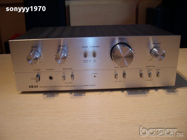 akai am-2250 stereo amplifier made in japan-внос швеицария, снимка 2 - Ресийвъри, усилватели, смесителни пултове - 11989284
