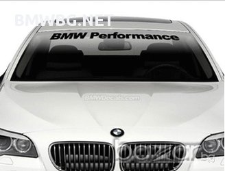 Код 37b. Бмв Performance стикер за преден или заден прозорец, снимка 3 - Аксесоари и консумативи - 11919600