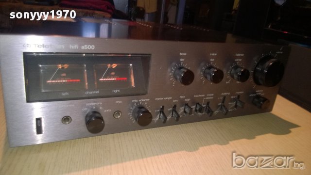 teleton a500 hi-fi stereo amplifier-300watts-внос швеицария, снимка 6 - Ресийвъри, усилватели, смесителни пултове - 8978552