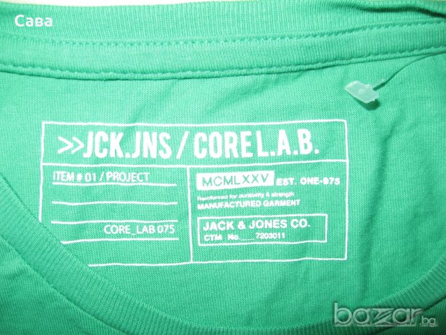 Тениска JACK&JONES  мъжка,с, снимка 1 - Тениски - 18465431