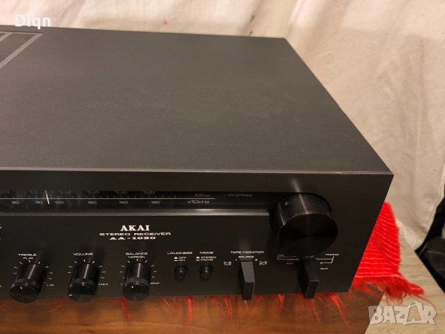 Като нов Akai AA-1020, снимка 5 - Ресийвъри, усилватели, смесителни пултове - 26194508