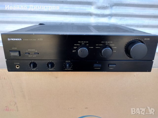 Pioneer A335 усилвател, снимка 2 - Ресийвъри, усилватели, смесителни пултове - 24060054