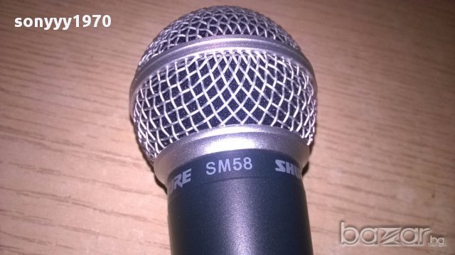 профи shure 58 микрофон-внос швеицария, снимка 9 - Микрофони - 17786349