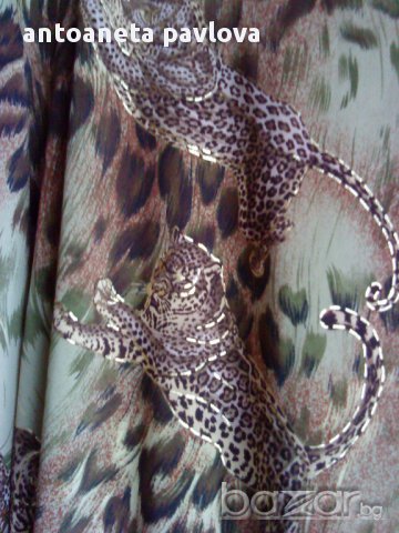 блуза леопарди - ликра , снимка 4 - Туники - 13889677
