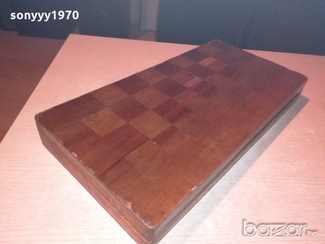 стара табла-50х50см естествен фурнир, снимка 15 - Колекции - 20979045