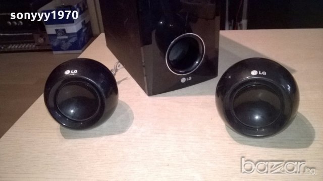 lg subwoofer 150w+lg speakers 2x90w/program-внос франция, снимка 6 - Тонколони - 19780466