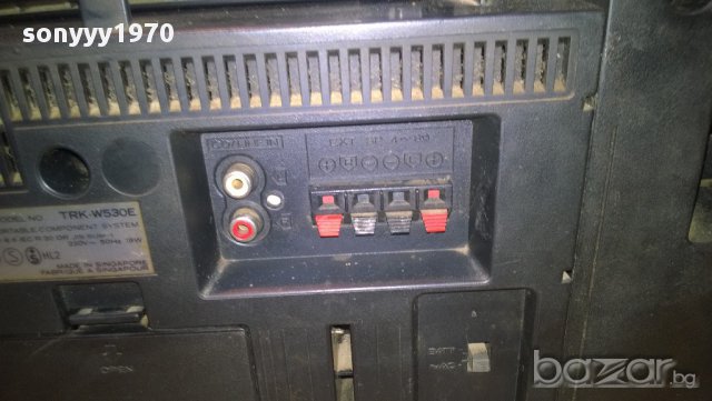 hitachi trk-530e-made in singapore-внос швеицария, снимка 11 - Ресийвъри, усилватели, смесителни пултове - 9909662