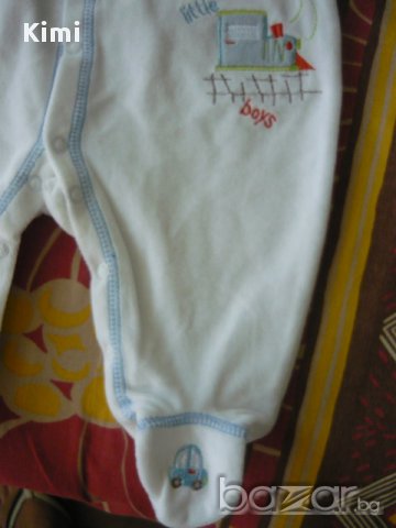 Ново плюшено гащиризонче за момченце 3м, снимка 5 - Бебешки гащеризони - 11822406