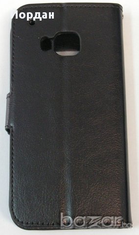 Кожен тефтер - Flip за HTC M9, снимка 5 - Калъфи, кейсове - 12204077