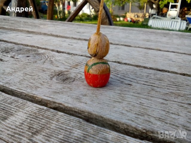 Стара дървена играчка #2, снимка 2 - Антикварни и старинни предмети - 21636252