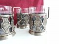 стакани подстакани мелхиор ссср, снимка 12