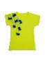 Тениска "Цветя" от ZINC в жълто - 98, 110 см.
