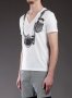 FRANKIE MORELLO WHITE CAMERA PRINT Мъжка Тениска size S, снимка 2