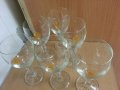 Кристални чаши за вино Балкантурист златни пясъци, снимка 7