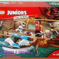 Продавам лего LEGO Juniors 10755 - Преследване с лодката на Зейн