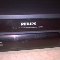 philips vr266/02 video vhs-made in austria, снимка 6 - Плейъри, домашно кино, прожектори - 25510936