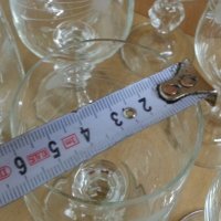 Кристални чаши за вино гравирани, снимка 4 - Антикварни и старинни предмети - 22743917