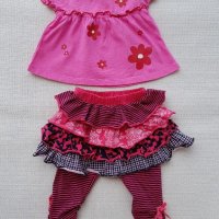 Клин-пола и блузка 0-3 месеца, снимка 2 - Бебешки рокли - 22071552
