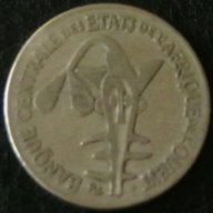 50 франка 1982 FAO, Западно Африкански Щати, снимка 2 - Нумизматика и бонистика - 14459394