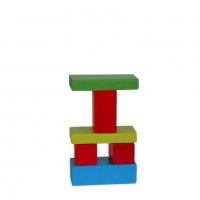 Дървени блокчета 50 части Ирели, снимка 2 - Конструктори - 25870398