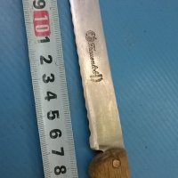 Стар кухненски нож Solingen, снимка 2 - Антикварни и старинни предмети - 19262894
