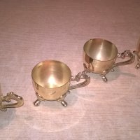 златни чашки 4бр-за кафе/чаи-ретро колекция-внос швеция, снимка 3 - Колекции - 25477997