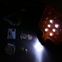 гъвкава работна Led лампа с магнити, 16 светодиода, 3 степени, Германия, снимка 7 - Лед осветление - 24609758