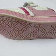 Спортни обувки естествена кожа Чипо бяло/розово, снимка 4 - Детски маратонки - 17523317
