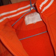 оранжево ватирано зимно яке, снимка 2 - Якета - 15558884