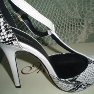 ефектни обувки със змийска шарка, снимка 8 - Дамски обувки на ток - 11084801