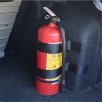 Държач стойка за закрепване на пожарогасител в багажник ,каравана и др, снимка 7 - Аксесоари и консумативи - 21184969