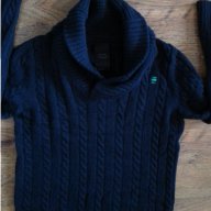 G-star New East Shawl - страхотен мъжки пуловер, снимка 7 - Пуловери - 16808979