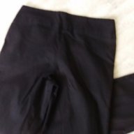 Дамски панталон черен дълъг с панделка на колана, снимка 4 - Панталони - 18454771