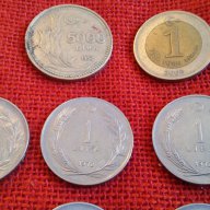 Турски монети, 22 броя, емисии от 1967г. до 1992г., много запазени, снимка 1 - Нумизматика и бонистика - 17127839