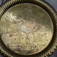 Ръчно кован бронзов индийски сервиз, снимка 6 - Антикварни и старинни предмети - 21925089