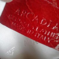 'ARCADIA' чанта  оригинал   ест.кожа  производство Италия, снимка 4 - Чанти - 19821792