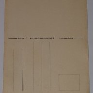 RARE POST CARD GRAND - DUCHE de LUXEMBOURG  W/D . CHARLOTTE  1952, снимка 5 - Нумизматика и бонистика - 18426704