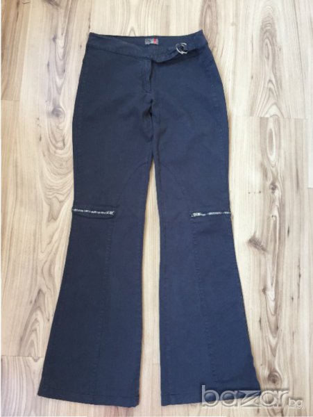 Дамски панталон BERSHKA, size XS, тъмно сив, отлично състояние, снимка 1