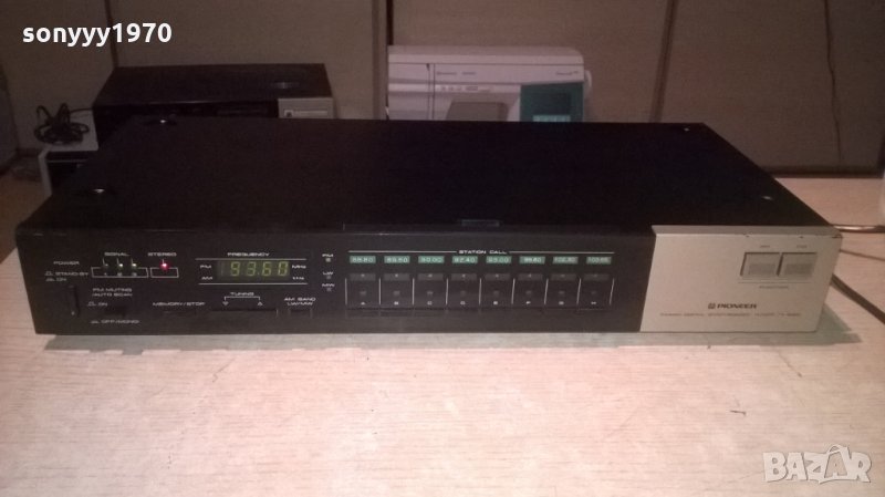 pioneer tx-930l tuner-made in belgium-внос франция, снимка 1