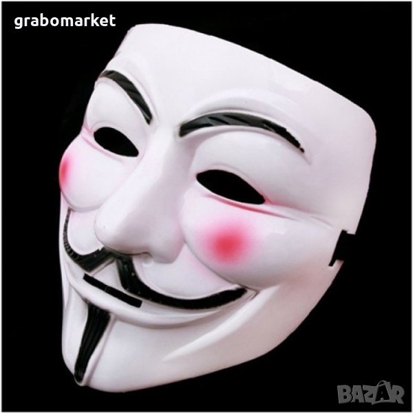Маската на Анонимните/Anonymous mask, снимка 1